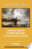 Lecciones sobre la sociedad del riesgo