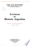Lecturas de historia argentina