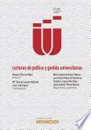 Lecturas de Política y Gestión Universitarias