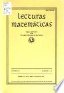 Lecturas matemáticas