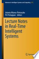 Lecture Notes in Real-Time Intelligent Systems