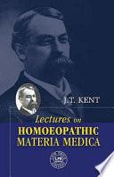 Lectures on Homoeopathic Materia Medica