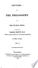 Lectures on the Philosophy of the Human Mind