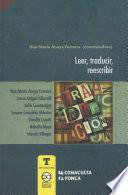Leer, traducir, reescribir