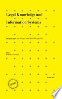 Legal Knowledge and Information Systems