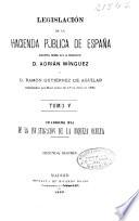 Legislación de la Hacienda pública de España