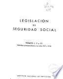 Legislación de seguridad social