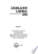 Legislación laboral 2002