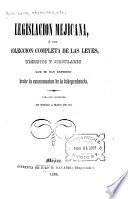 Legislación mejicana
