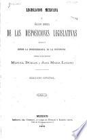 Legislación mexicana