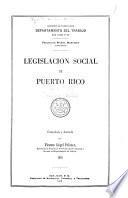 Legislación social de Puerto Rico