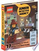 LEGO® Books: Junior Detective Agency (with Detective Minifigure, Dog Mini-Build, 2-sided Poster, Play Scene, Evidence Envelopes and LEGO Elements)