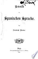 Lehrbuch der spanischen Sprache