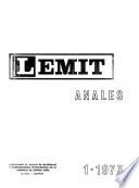 LEMIT; anales