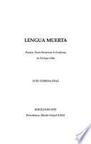 Lengua muerta