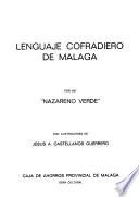 Lenguaje cofradiero de Málaga