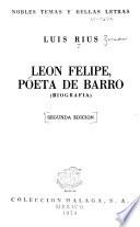 León Felipe, poeta de barro