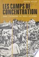 Les camps de concentration dans l'économie du Reich hitlérien