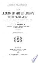 Les Chemins de fer de l'Europe en exploitation