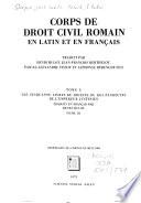 Les cinquante livres du Digeste ou des Pandectes de l'empereur Justinien