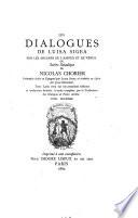 Les dialogues de Luisa Sigea sur les arcanes de l'amour et de Vénus, ou, Satire Sotadique
