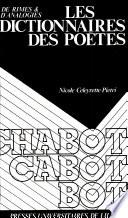 Les Dictionnaires des poètes