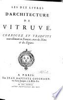 Les Dix Livres D'Architecture De Vitruve