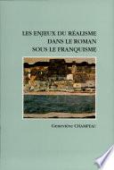 Les enjeux du réalisme dans le roman sous le franquisme