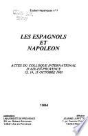 Les Espagnols et Napoléon