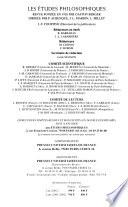Les études philosophiques