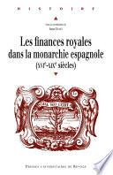 Les finances royales dans la monarchie espagnole