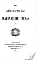 Les mémoires d'Alexandre Dumas