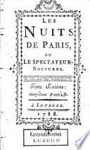 Les nuits de Paris, ou le Spectateur-nocturne