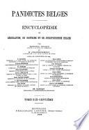 Les Pandectes belges