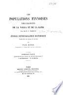 Les populations finnoises des bassins de la Volga et de la Kama