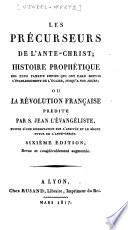 Les précurseurs de l'Ante-Christ