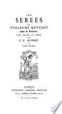 Les Sérées de Guillaume Bouchet, Sieur de Brocourt