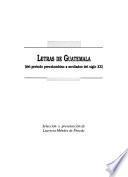 Letras de Guatemala