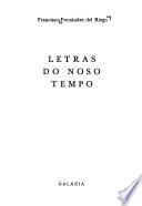 Letras do noso tempo
