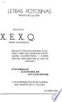 Letras potosinas