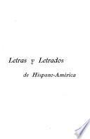 Letras y letrados de Hispano-América