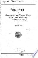 Letter from the Secretary of the Navy, Transmitting a List of All the Commissioned Officers in the Navy of the United States, Showing Their Respective Rank, and Dates of the Commissions; Also a List of All the Midshipmen, with the Dates of Their Warrants