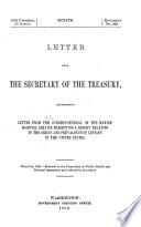 Letter from the Secretary of the Treasury