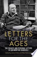 Letters for the Ages Winston Churchill