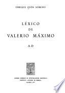 Léxico de Valerio Máximo