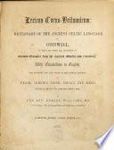 Lexicon Cornu-Britannicum
