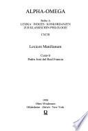 Lexicon Manilianum