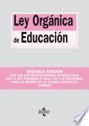 Ley Orgánica de Educación