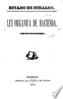 Ley orgánica de hacienda