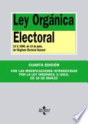 Ley Orgánica Electoral